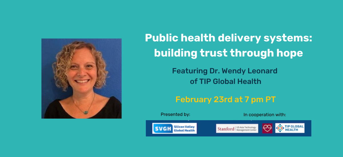 TIP Global Health - Join Dr. Wendy Leonard for 